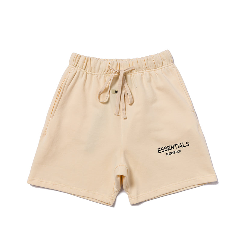 Fear of God Replica Essentials Embroidered Reflective Sweat Shorts 550