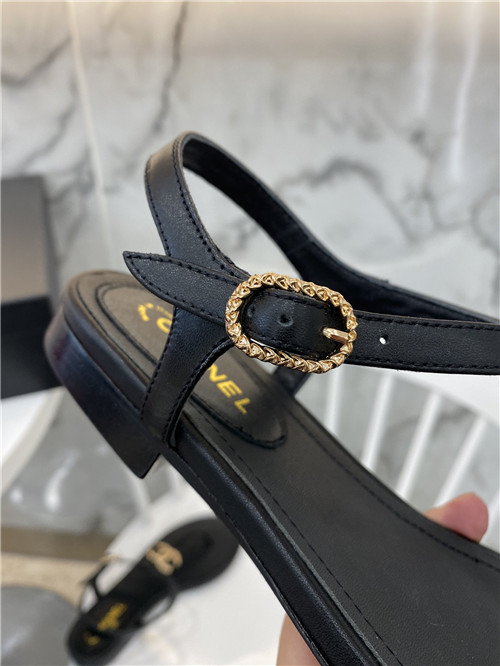 Ch**el flat sandals