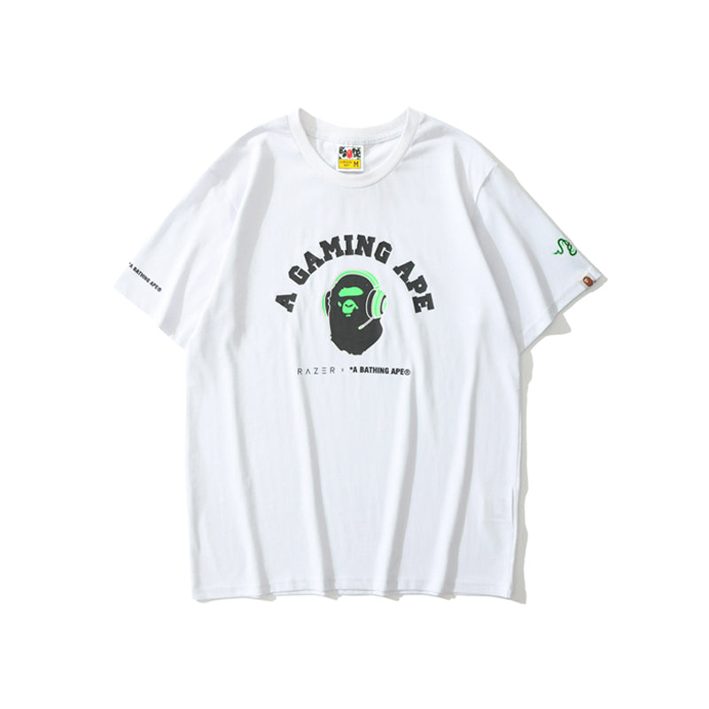 Bape x RAZER T Shirt Gaming Cotton Tee 1708