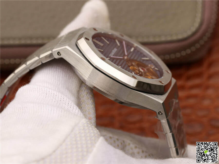 Replica Audemars P1g*et Royal Oak Tourbillon 26510IP.OO.1220IP.01 1:1 Best Edition R8 Factory Blue Gradient Dial
