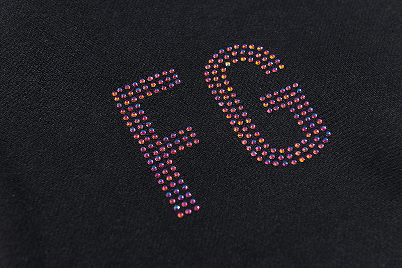 Fear of God FG Rhinestone Hoodie J8057
