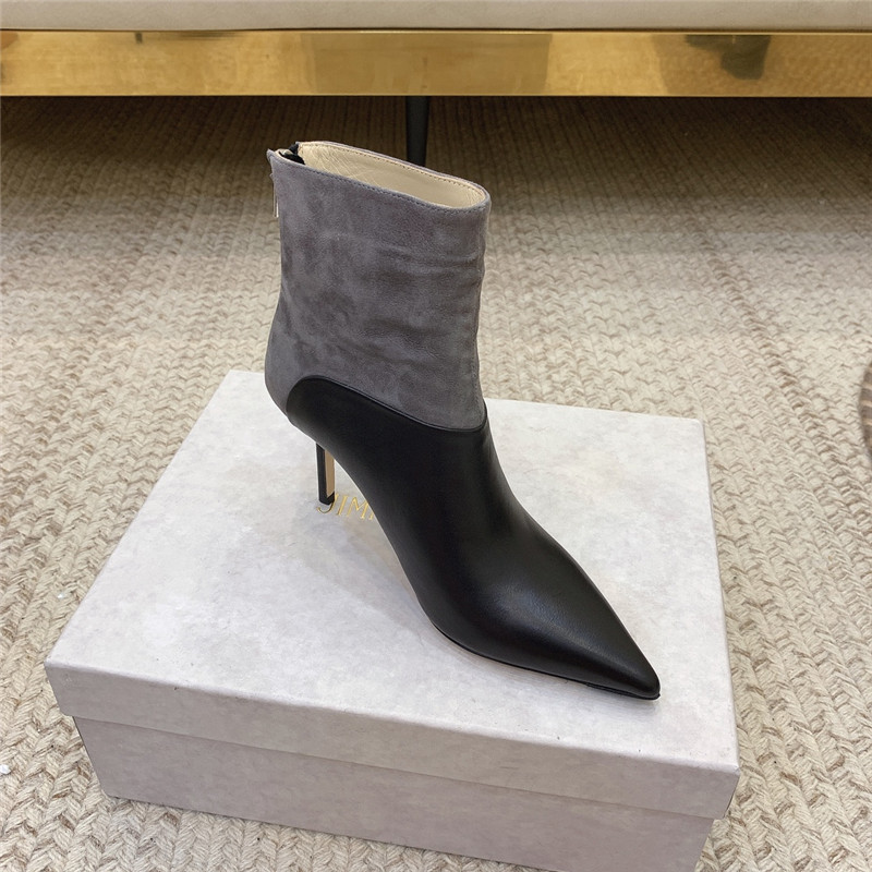 J1m*y Ch00 classic stiletto heeled ankle boots