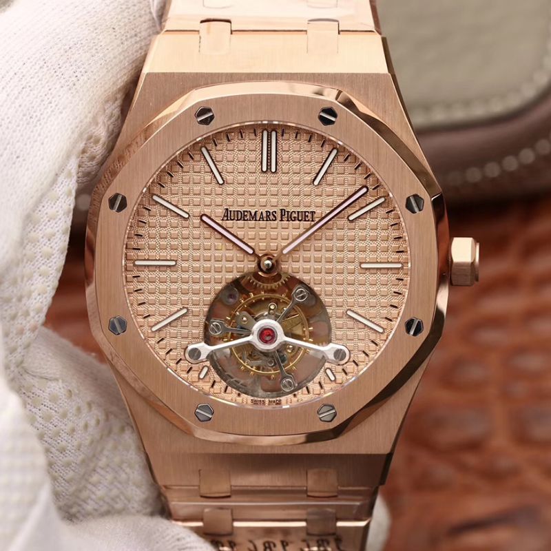 Replica Audemars P1g*et Royal Oak Tourbillon 26510OR.OO.1220OR.02 R8 Factory 1:1 Best Edition Swiss ETA2924