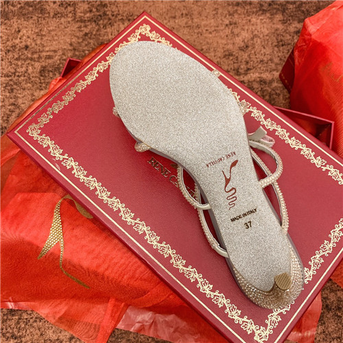 rene caovilla heel sandals