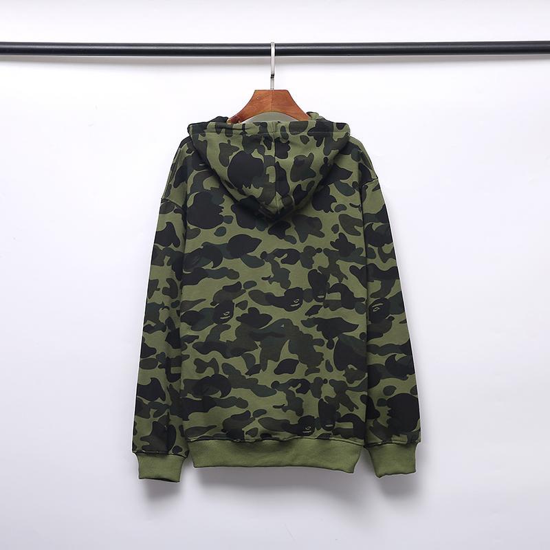 BAPE Color Camo College Pullover Hoodie