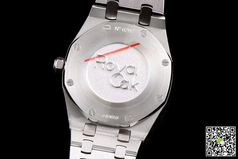 Replica Audemars P1g*et Royal Oak 67651ST.ZZ.1261ST.01 1:1 Best Edition JF Factory White Dial Swiss Quartz