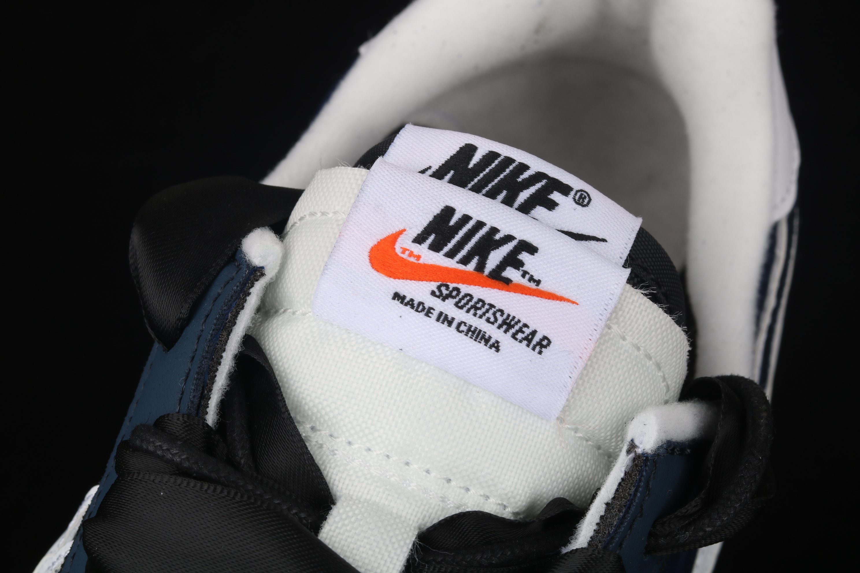 Sacai x Nike LDV Waffle Daybreak Navy Black White