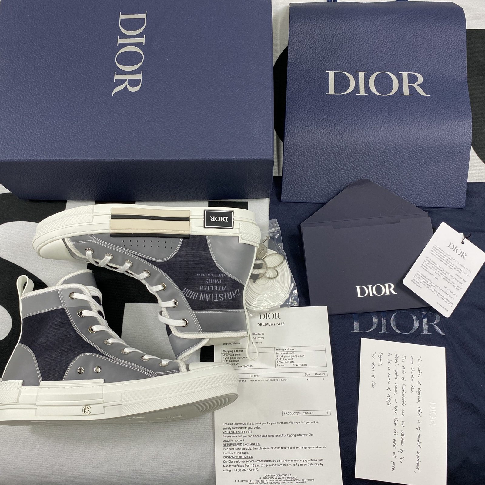D10r B23 High Top Sneaker 16