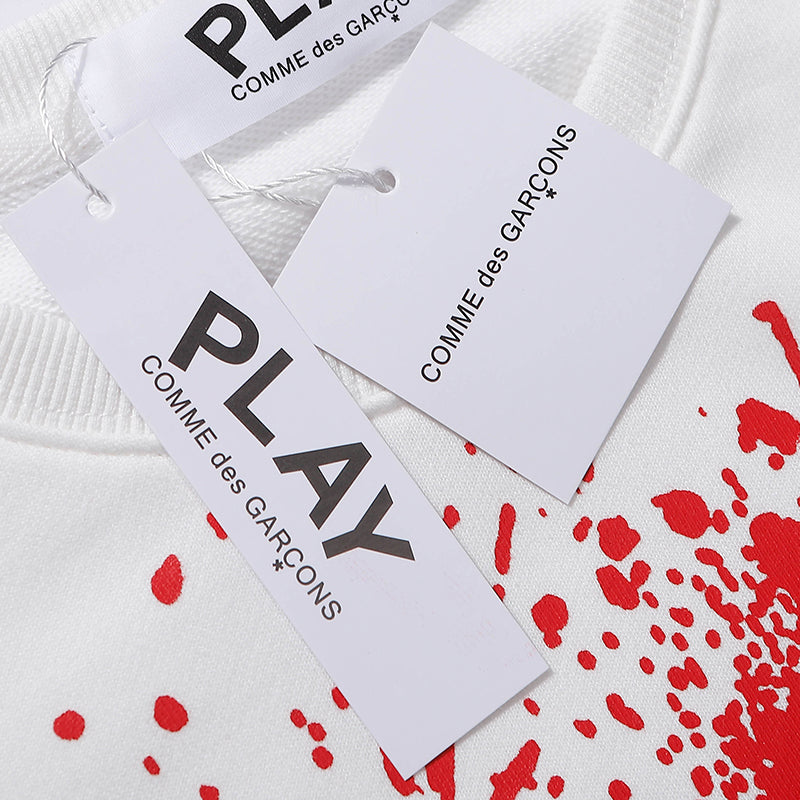 Play Comme Des Garcons Heart Hoodie 3104