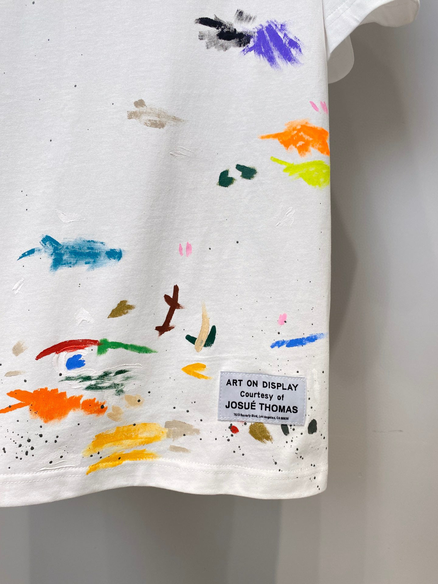 Gallery Dept Replica x Lavin Paint Splatter Tee