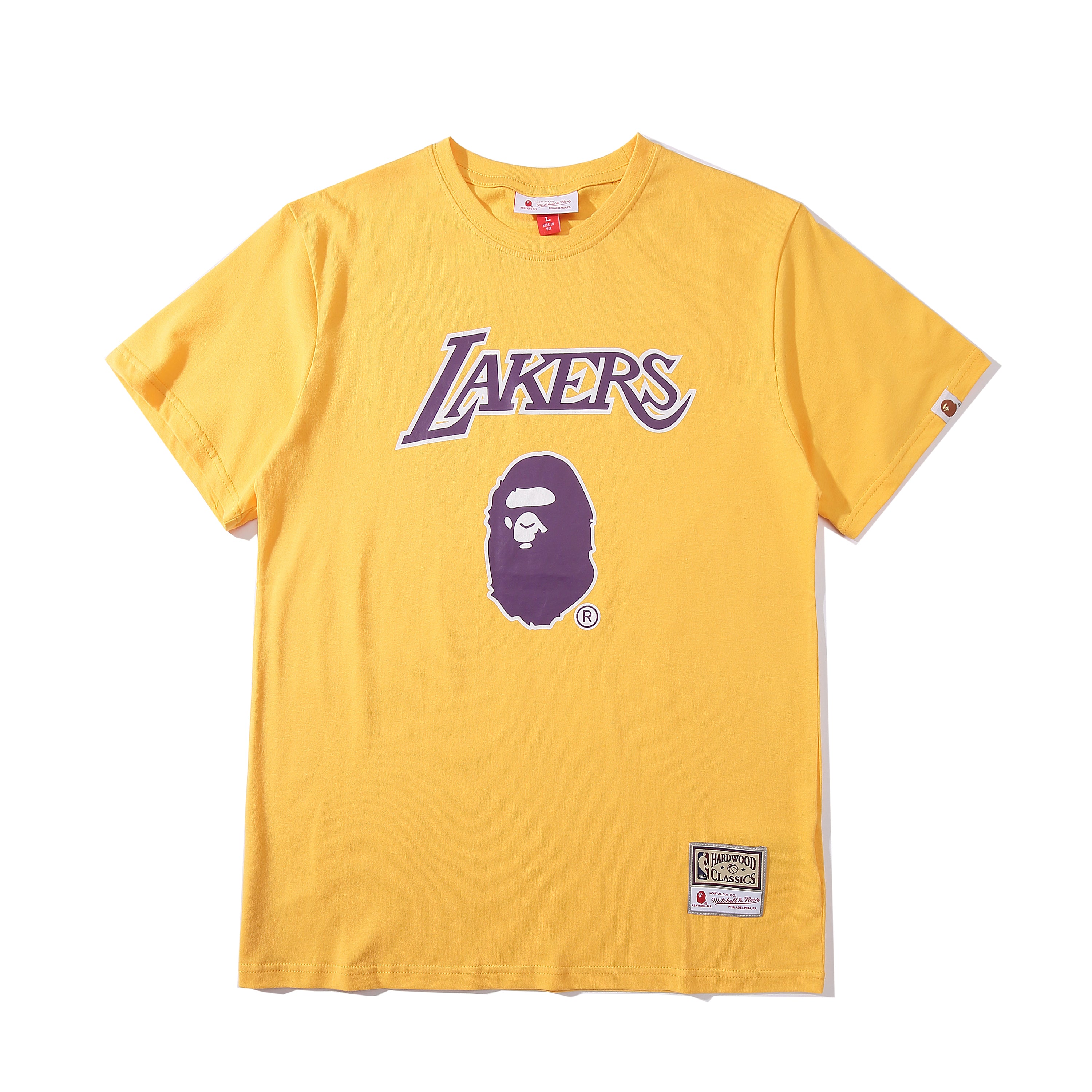 Bape Lakers 93 Classic Cotton T Shirt 725
