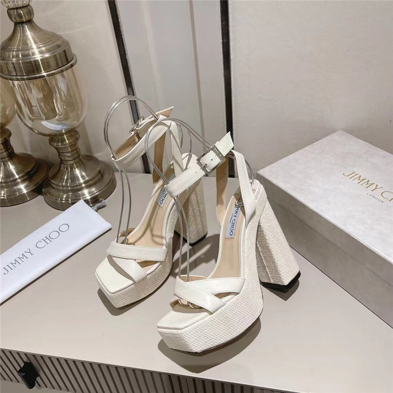 J1m*y Ch00 Fashion Heel Sandals