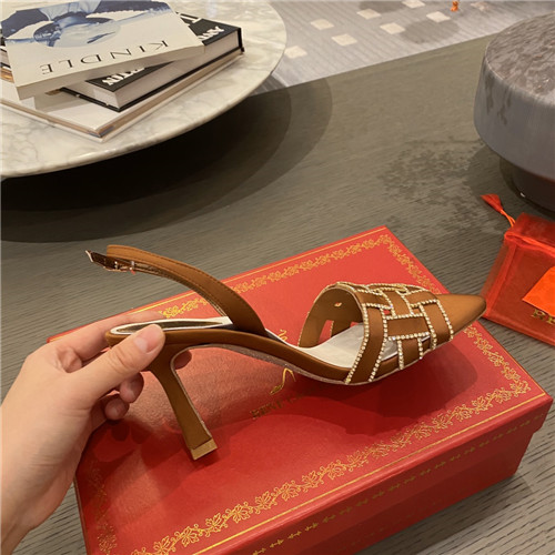 rene caovilla heel sandals