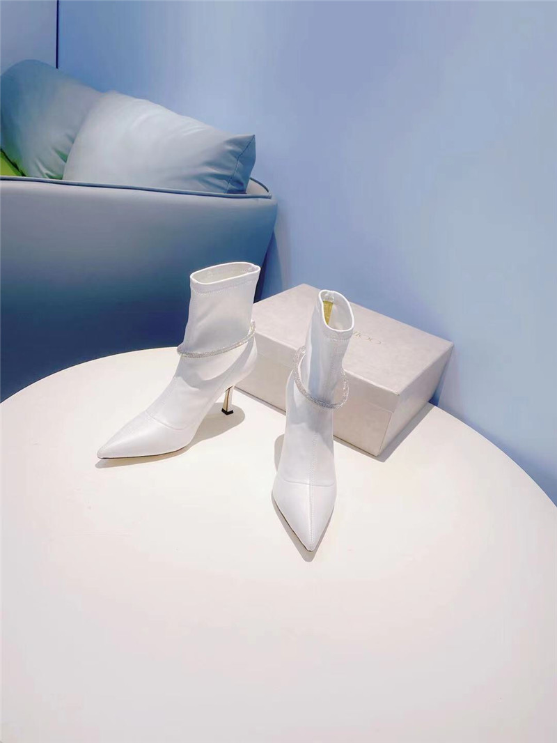J1m*y Ch00 high heel stretch boots