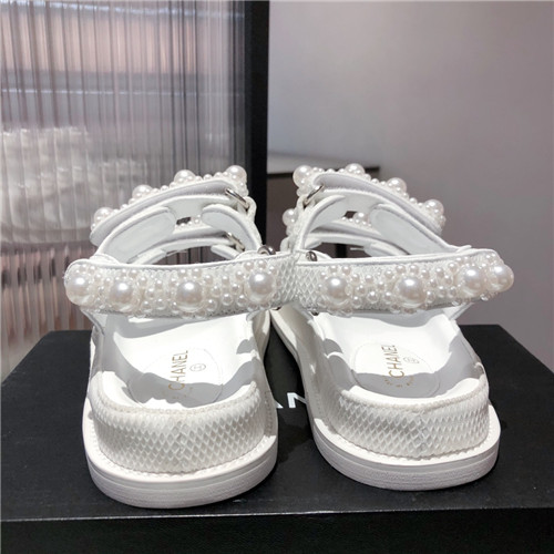 Ch**el flat beach shoes sandals