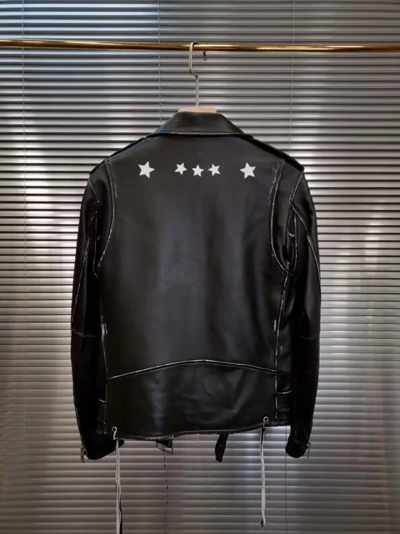 Sa1nt Lau*nt Replica Real Leather Jacket
