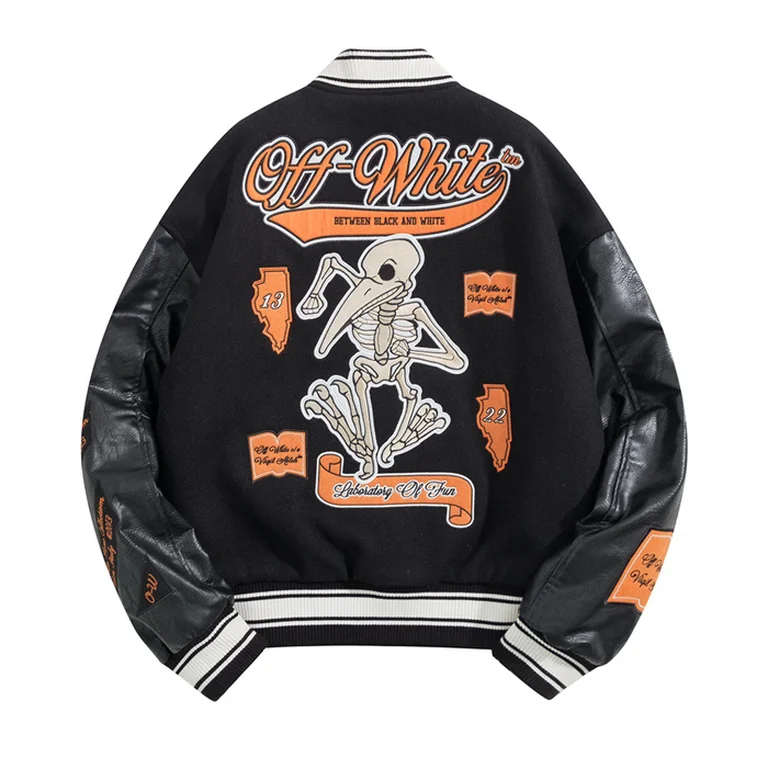 2020fw OFF WHITE Real Leather Jacket