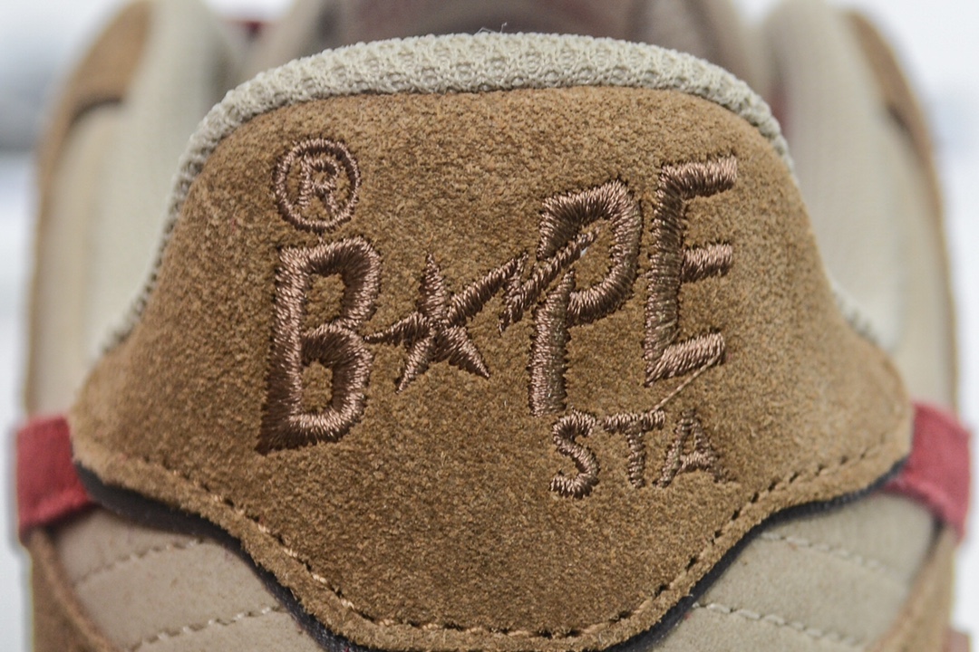 A Bathing Ape Bape SK8 Sta Wheat Red
