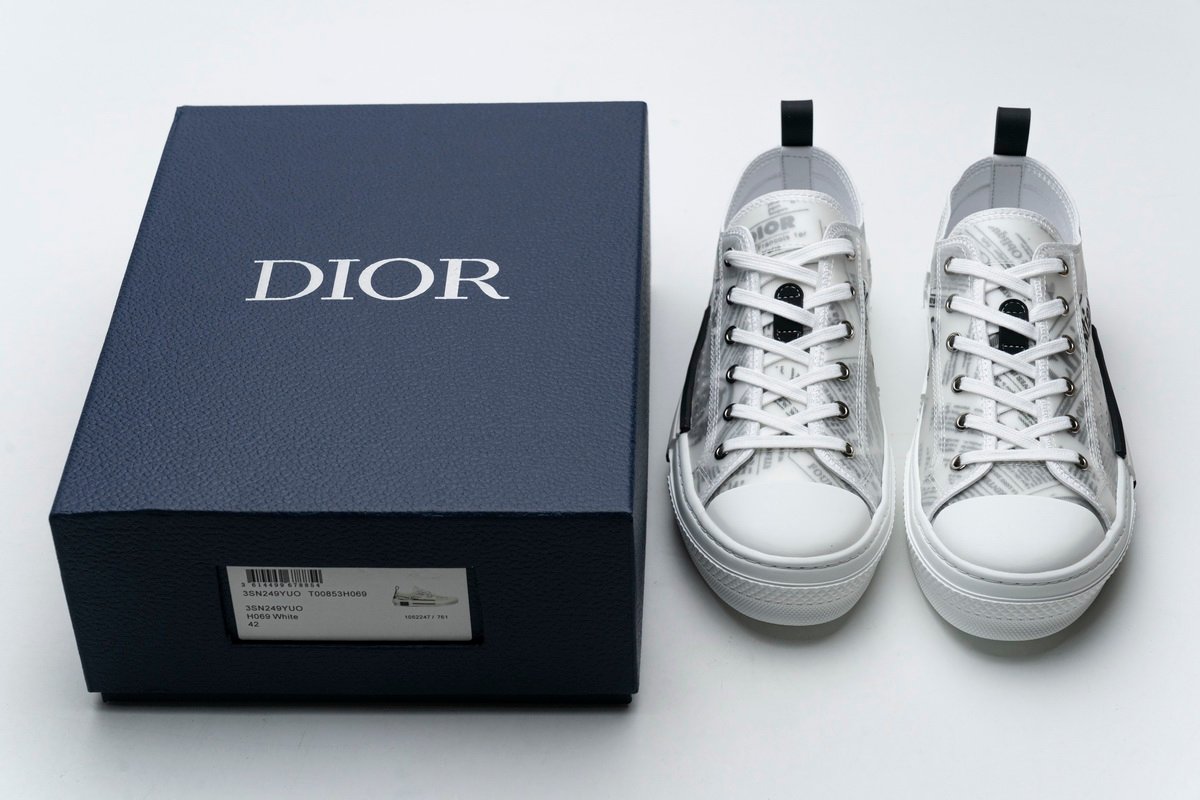 Converse Dupes D10r B23 Oblique Transparency Low H565 White Black