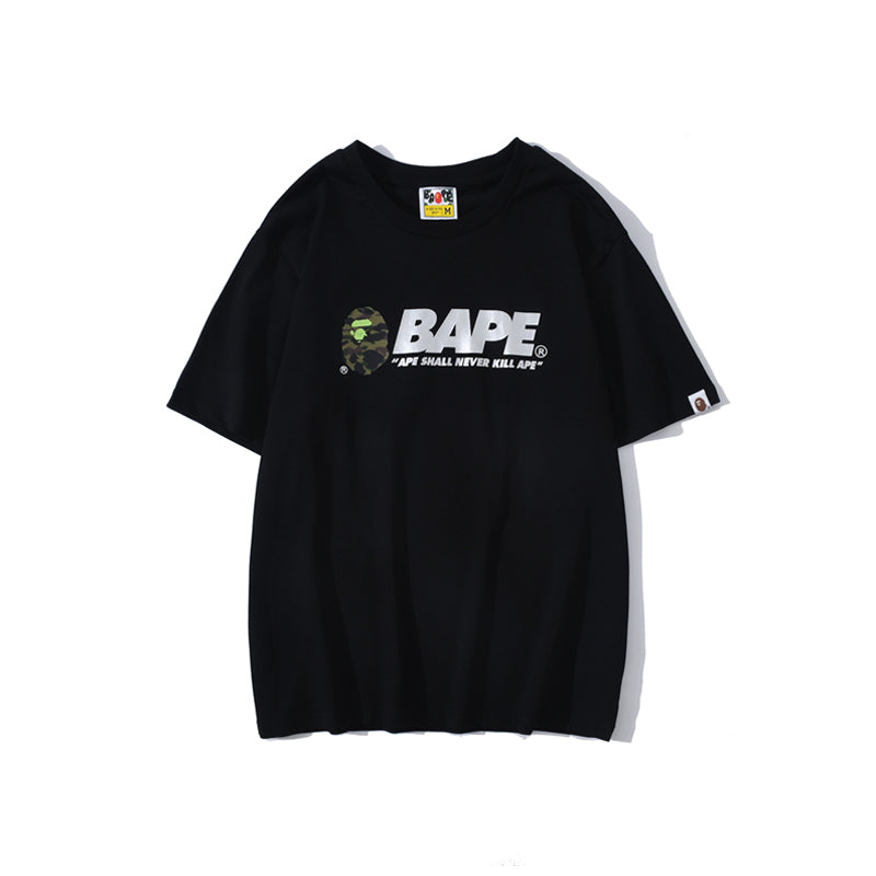 Bape Camo Ape Head Reflective College T Shirt 1688