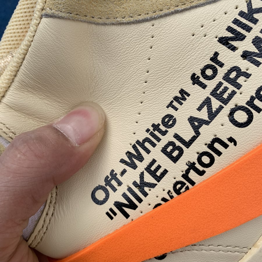 Nike Blazer Mid Off-White All Hallow s Eve Extended Size