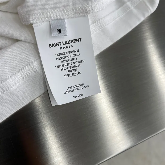 2023ss Sa1nt Lau*nt T Shirt