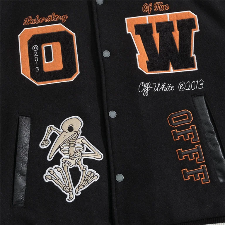 2020fw OFF WHITE Real Leather Jacket