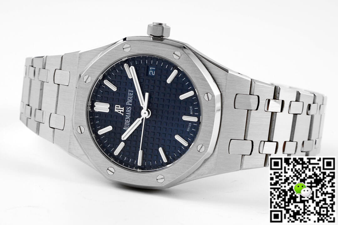 Replica Audemars P1g*et Royal Oak 34MM 1:1 Best Edition 8F Factory Blue Dial