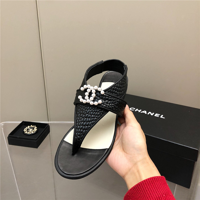 Ch**el flat sandals