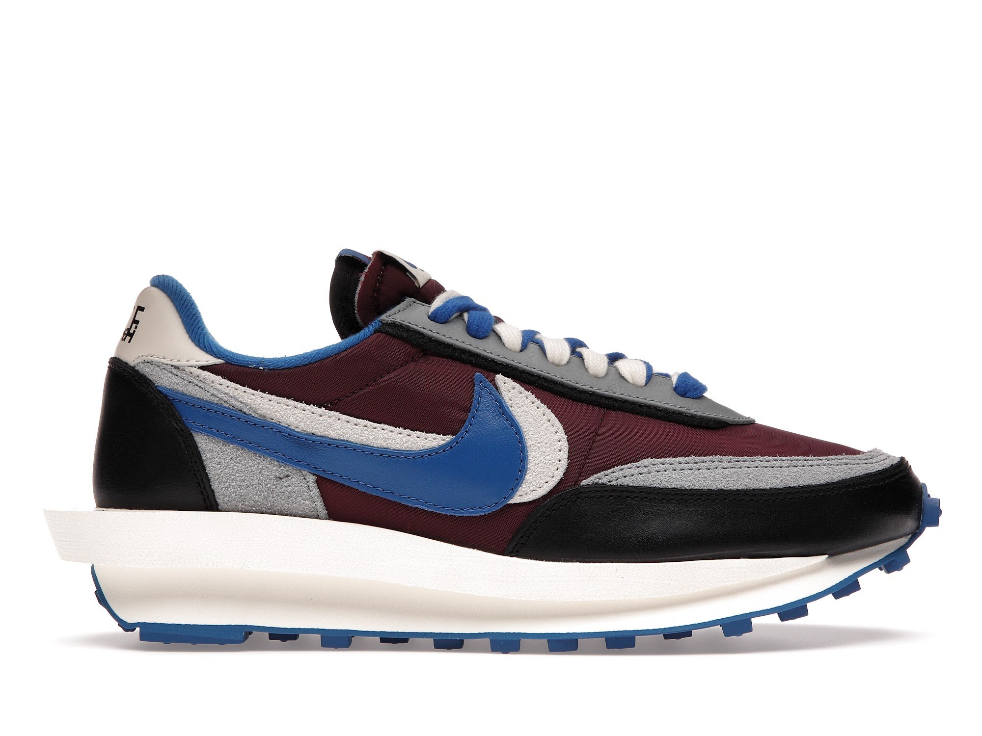 Nike LD Waffle, Sacai Undercover Night Maroon Team Royal