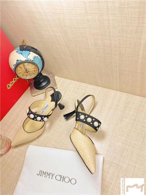 J1m*y Ch00 Pearl Heels Dupe  pearl rivet high heel sandals
