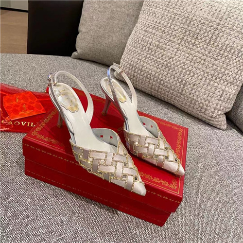 rene caovilla heel sandals