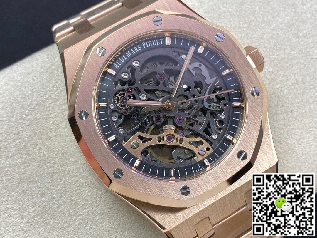 Replica Audemars P1g*et Royal Oak 15407OR.OO.1220OR.01 1:1 Best Edition APS Factory Dark Grey Dial