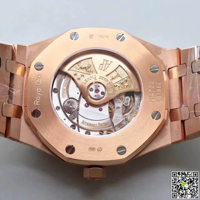 Replica Audemars P1g*et Royal Oak 15400OR.OO.1220OR.03 1:1 Best Edition JF Factory Blue Dial