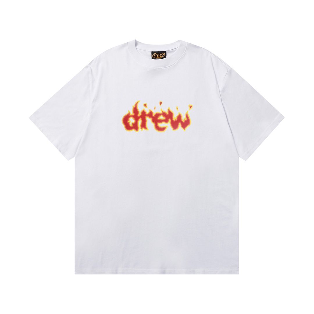 Drew House Fire T-shirt White