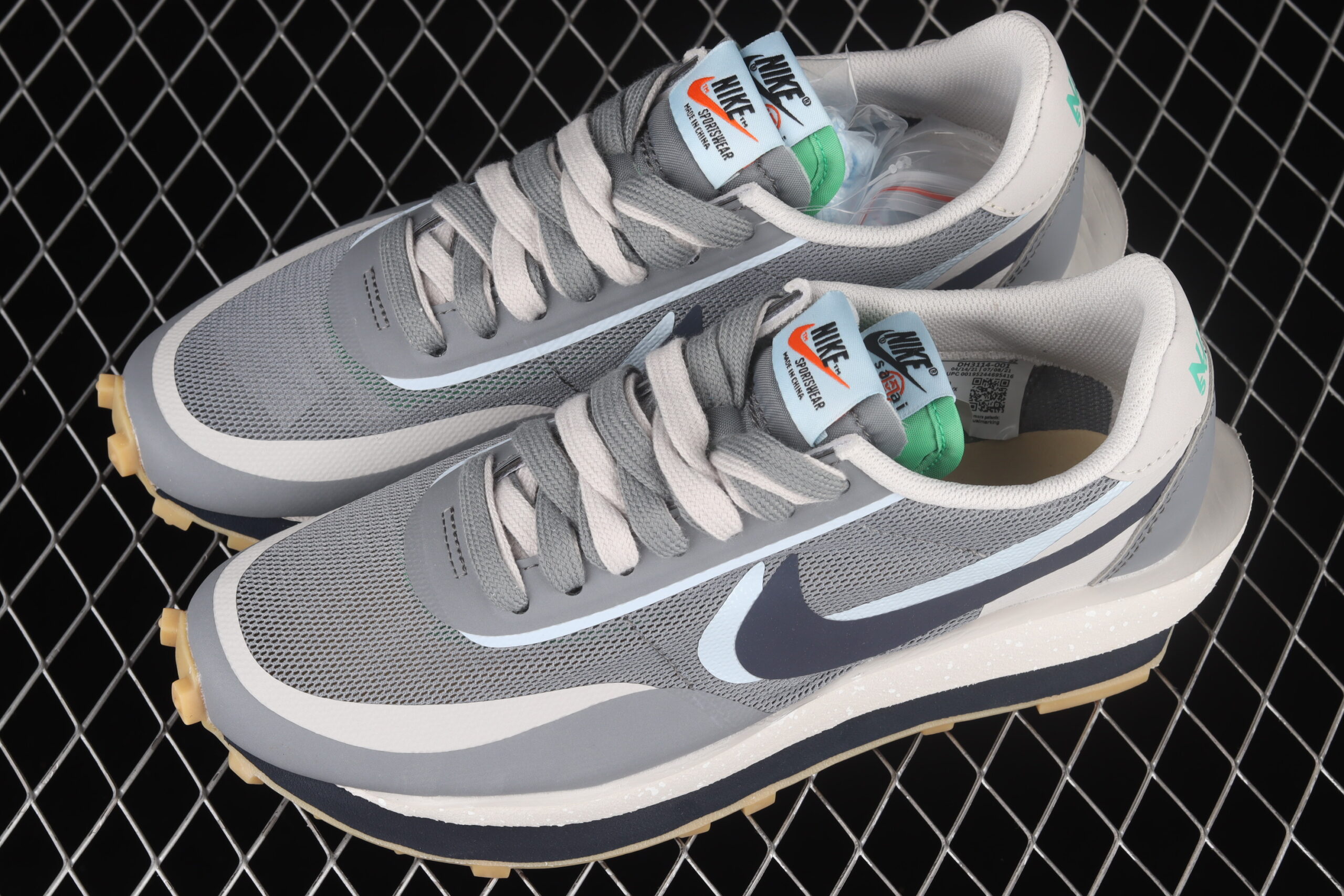 Nike LD Waffle, Sacai CLOT Kiss of Death 2 Cool Grey