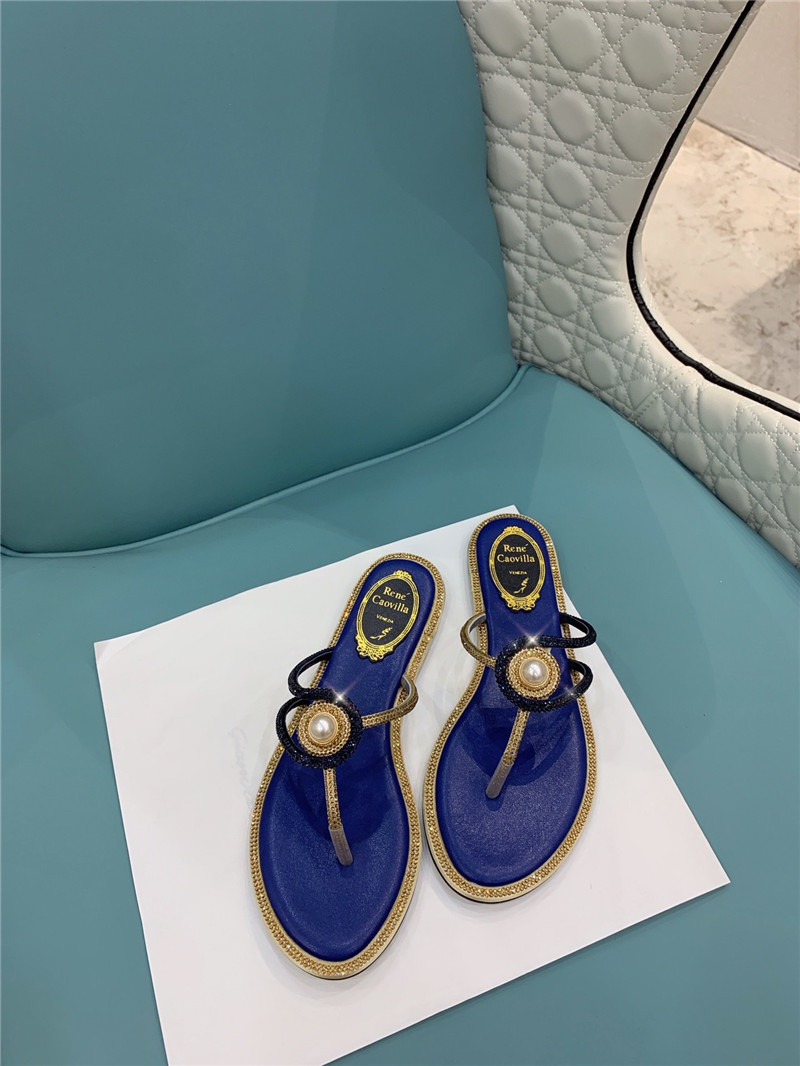 René Caovilla slippers sandals