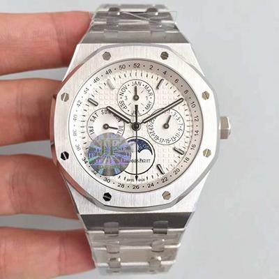 Replica Audemars P1g*et Royal Oak Perpetual Calendar 41 26574ST.OO.1220ST.01 JF Factory 1:1 Best Edition Swiss ETA5134