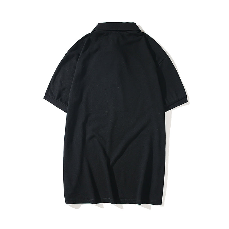 Bape Ape Head Embroidered Cotton Polo Shirt 5036