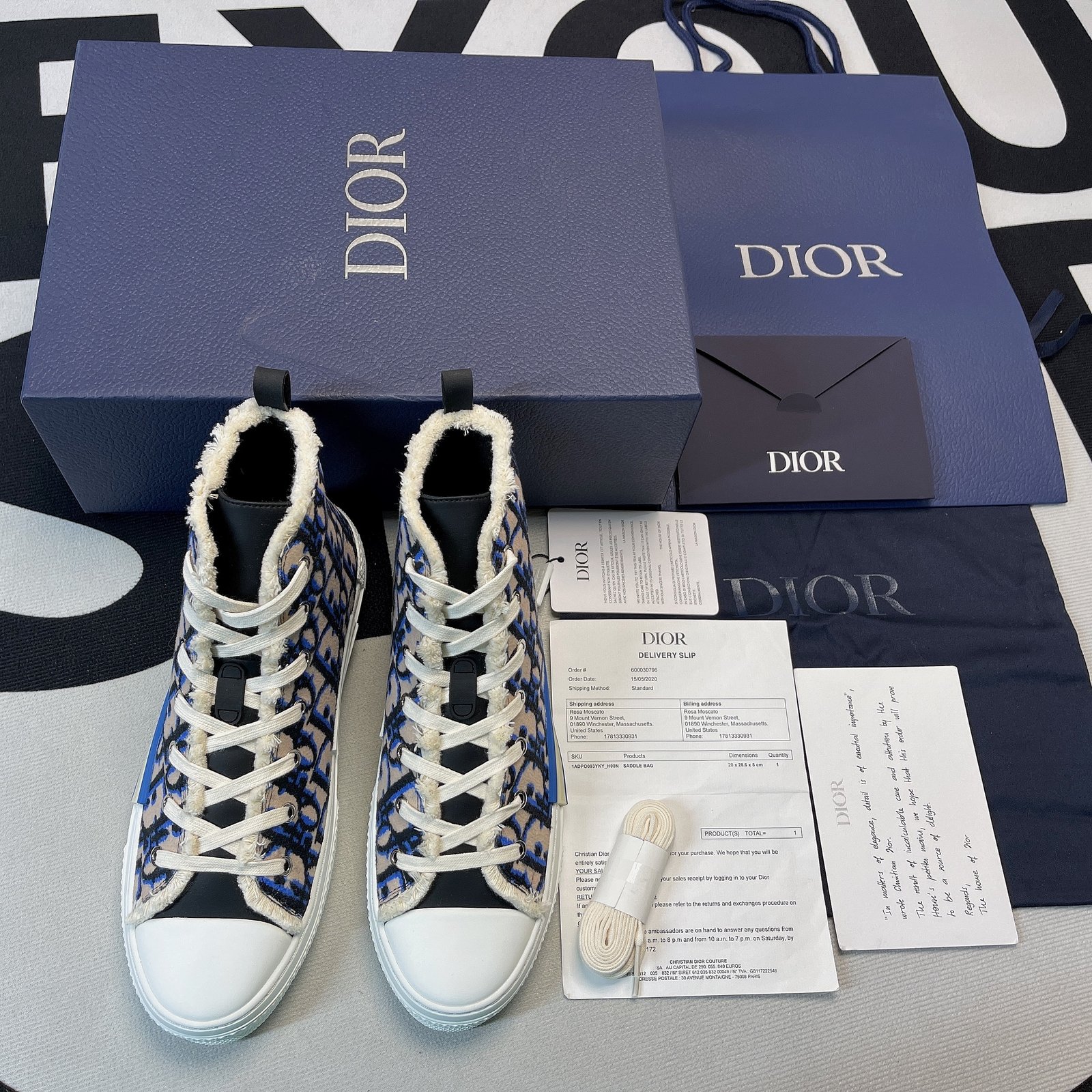D10r B23 High Top Sneaker 23