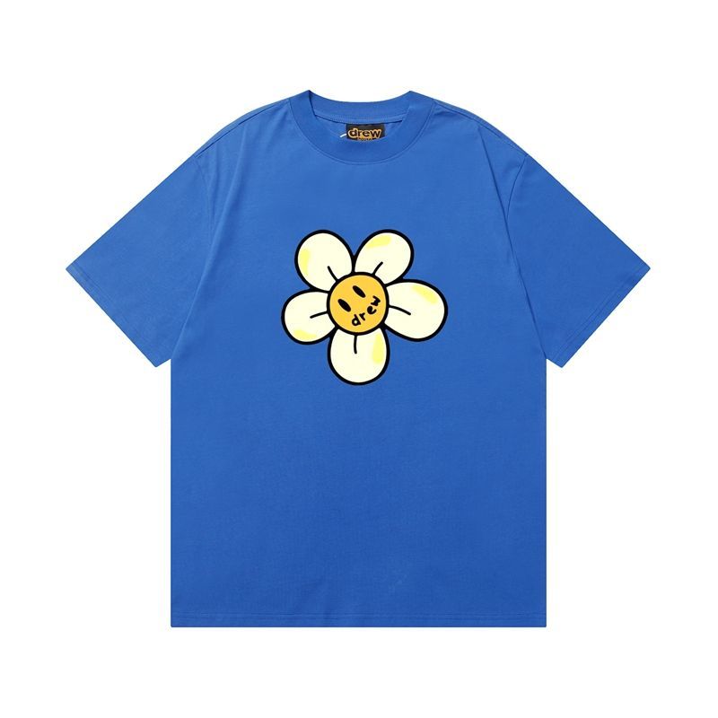 Drew Flower Cotton T-Shirt