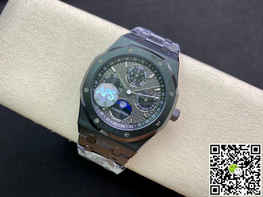 Replica Audemars P1g*et Royal Oak 26579CE.OO.1225CE.01 1:1 Best Edition APS Factory Black Dial