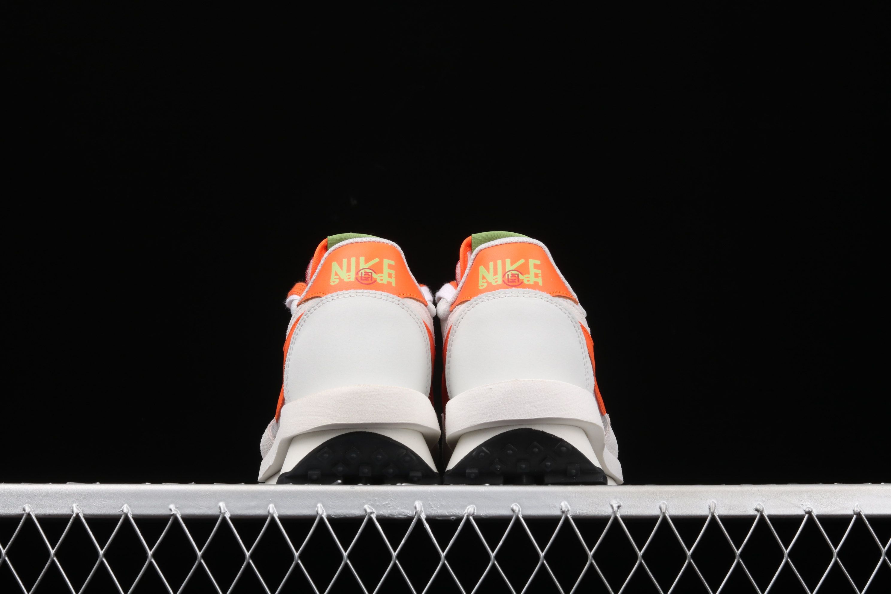 Nike LD Waffle Sacai CLOT Net Orange Blaze