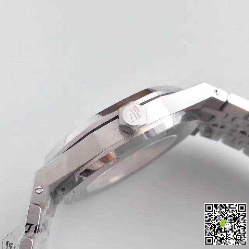 Replica Audemars P1g*et Royal Oak JF Factory Men Watches 1:1 Best Edition Swiss ETA3120 Silver Dial