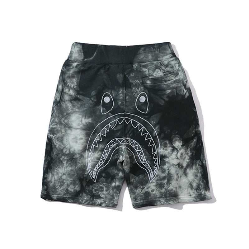 BAPE Shorts Shark Tie Dye Pants HDCP8663