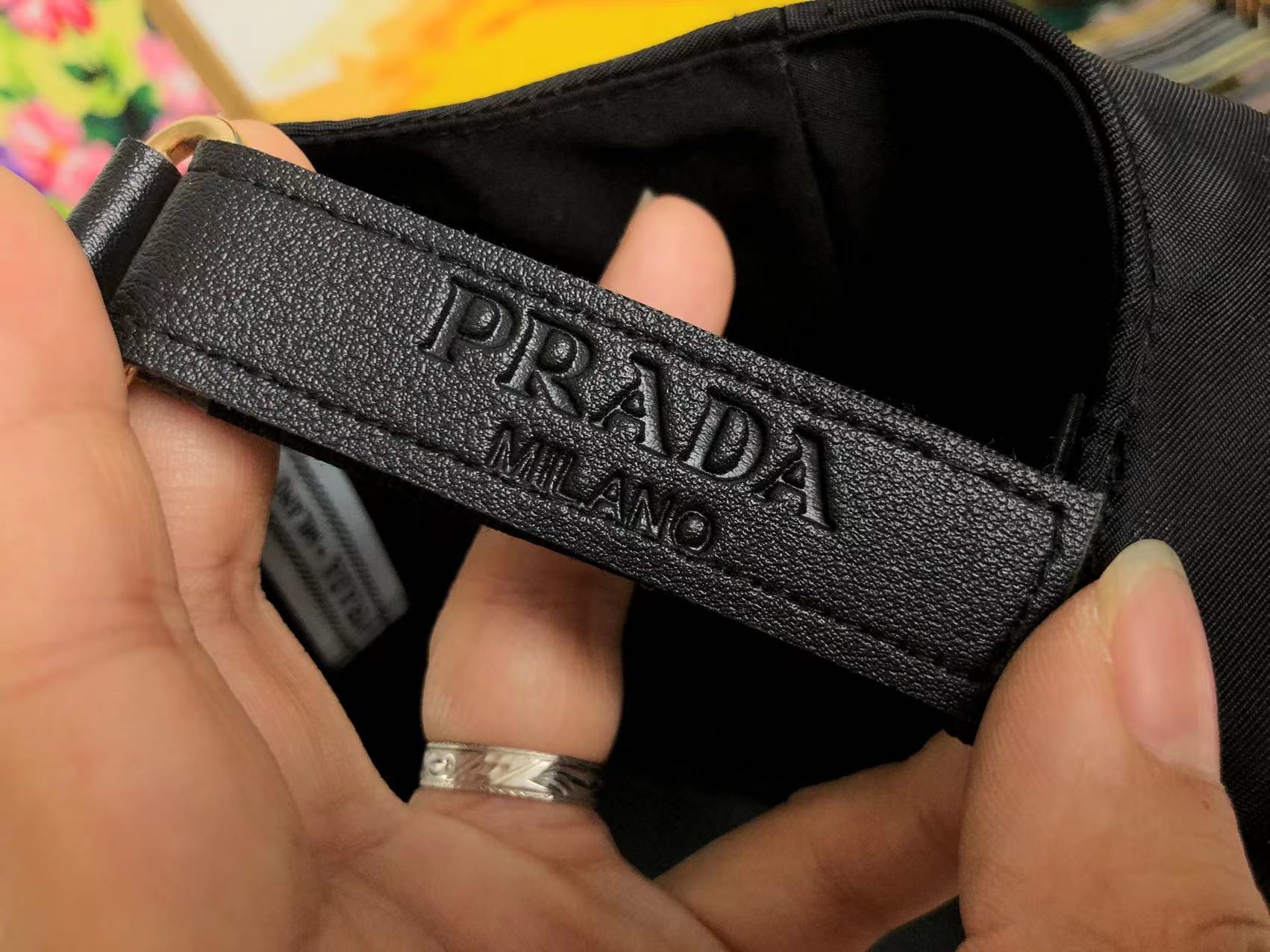 Pra*a Bucket Hat Dupe