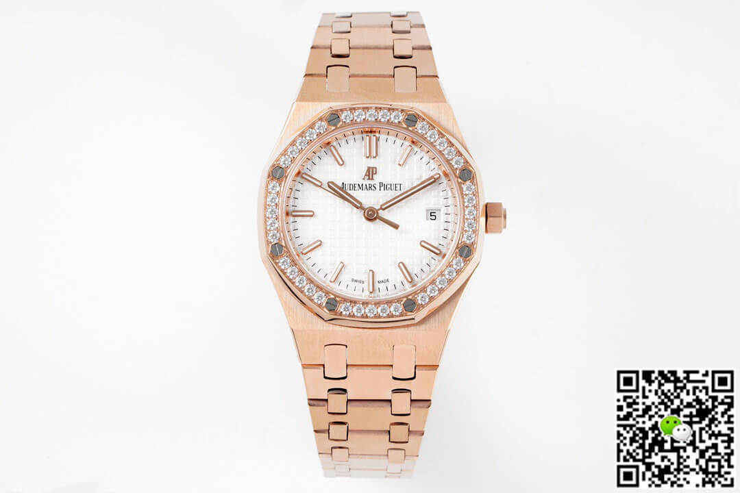 Replica Audemars P1g*et Royal Oak 77351OR.ZZ.1261OR.01 1:1 Best Edition 8F Factory Rose Gold