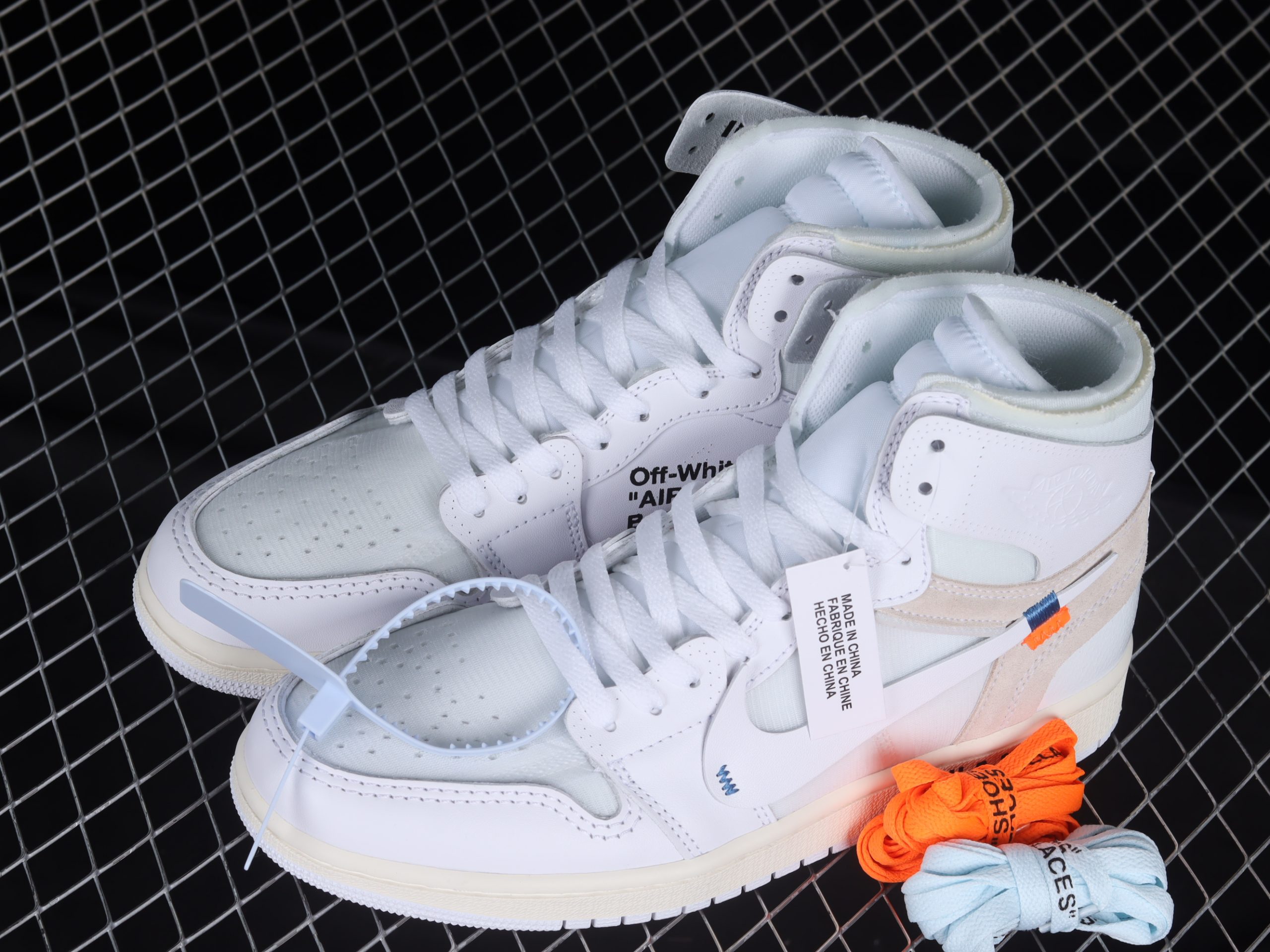 Jordan 1 Retro High Off-White White Extended Size