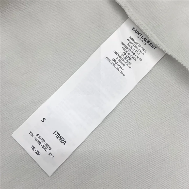 2021ss Sa1nt Lau*nt T Shirt