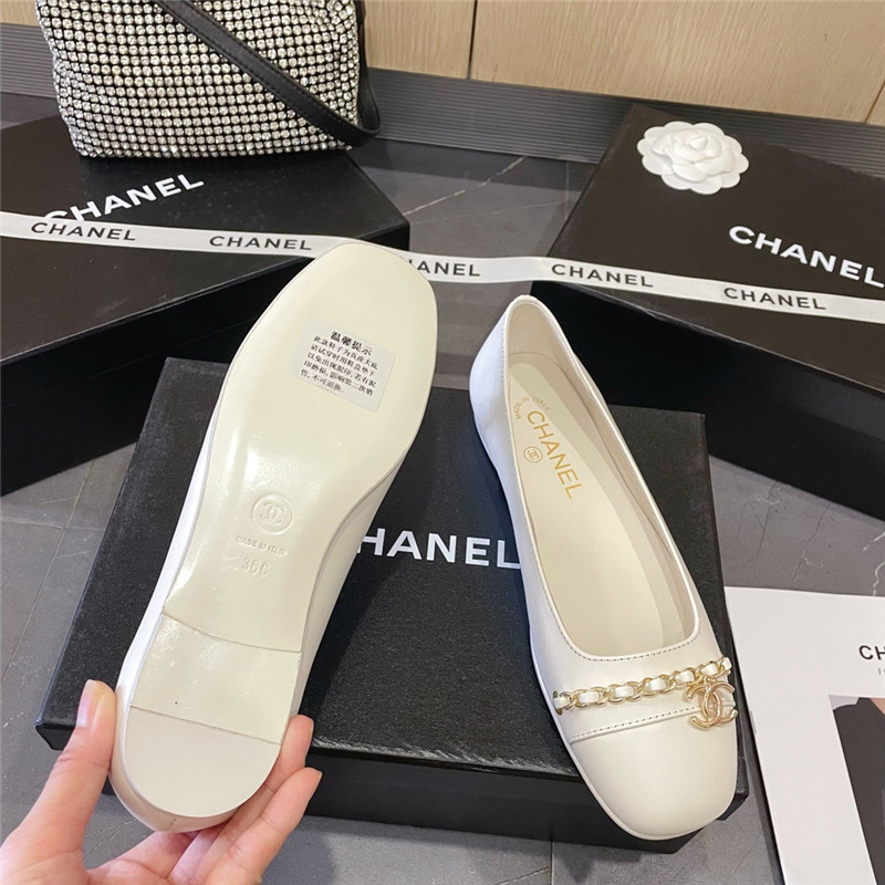 Ch**el Flat Dupes shoes